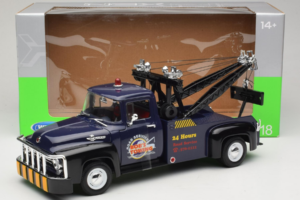 Ford F-100 Odtahový Vůz Bob's Towing Welly 1:18 19834-W Kov – obrázek 6 z 6