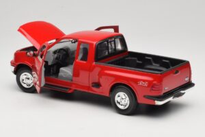 Ford F-150 Flareside SuperCab Červený Mira 1:18 6217 Kov – obrázek 5 z 8