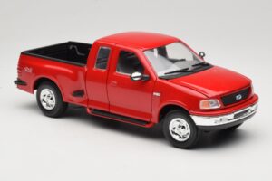 Ford F-150 Flareside SuperCab Červený Mira 1:18 6217 Kov – obrázek 6 z 8