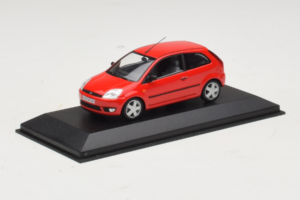 Ford Fiesta Mk5 2-Door Červený Minichamps 1:43 FIESTA004 Kov – obrázek 2 z 4