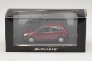 Ford Fiesta Mk5 Červený Metalický Minichamps 1:43 400081101 Kov – obrázek 4 z 4