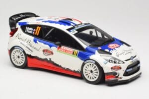 Ford Fiesta RS WRC #11 B. Bouffier / X. Panseri Rally Monte Carlo 2014 Minichamps 1:18 151140811 Kov – obrázek 4 z 6