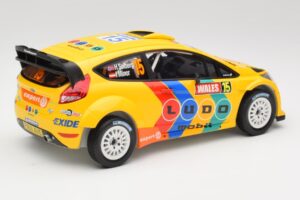 Ford Fiesta RS WRC #15 H. Solberg / I. Minor Stobart Wales Rally GB 2011 Minichamps 1:18 151110815 Kov – obrázek 2 z 6