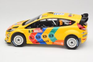 Ford Fiesta RS WRC #15 H. Solberg / I. Minor Stobart Wales Rally GB 2011 Minichamps 1:18 151110815 Kov – obrázek 3 z 6