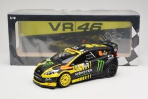 Ford Fiesta RS WRC #46 V. Rossi / C. Cassina 2nd Place Monza Rally Show 2013 Minichamps 1:18 151130846 Kov – obrázek 6 z 6