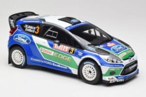 Ford Fiesta WRC #3 J-M. Latvala / M. Anttila Rally Great Britain Winner 2012 Minichamps 1:18 151120803 Kov – obrázek 4 z 6