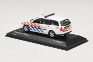 Ford Focus Turnier Politie Minichamps 1:43 430087092 Kov – obrázek 3 z 4