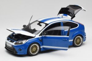 Ford Focus RS Mk2 LM Classic Modrý Capri RS2600 Tribute Minichamps 1:18 100080072 Kov – obrázek 2 z 8