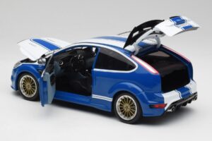 Ford Focus RS Mk2 LM Classic Modrý Capri RS2600 Tribute Minichamps 1:18 100080072 Kov – obrázek 5 z 8