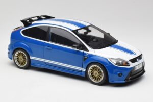 Ford Focus RS Mk2 LM Classic Modrý Capri RS2600 Tribute Minichamps 1:18 100080072 Kov – obrázek 6 z 8
