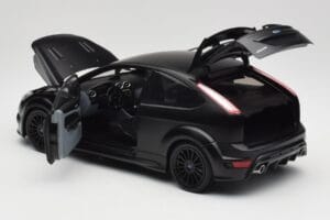 Ford Focus RS Mk2 Matte Black Minichamps 1:18 100080000 Kov – obrázek 5 z 8