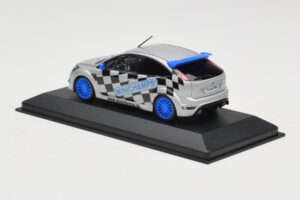 Ford Focus RS Mk2 Promo Blue Wheels Minichamps 1:43 FORD002 Kov – obrázek 3 z 4