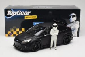 Ford Focus RS Mk2 RS500 Top Gear Matt Black Minichamps 1:18 519100800 Kov – obrázek 8 z 8