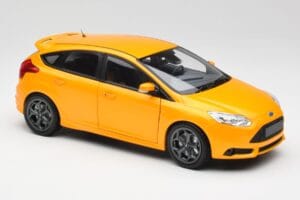 Ford Focus ST Mk2 Tangerine Scream Minichamps 1:18 110082005 Kov – obrázek 6 z 8