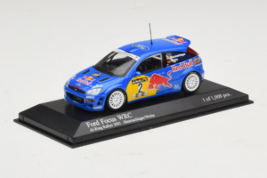 Ford Focus WRC #2 R. Baumgartner / B. Wichs Red Bull Rally Austria 2001 Minichamps 1:43 430008907 Kov – obrázek 2 z 5