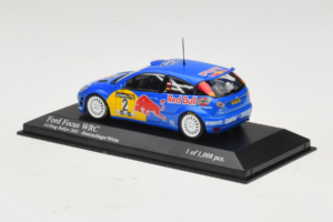 Ford Focus WRC #2 R. Baumgartner / B. Wichs Red Bull Rally Austria 2001 Minichamps 1:43 430008907 Kov – obrázek 3 z 5
