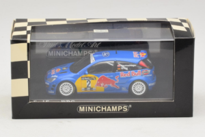 Ford Focus WRC #2 R. Baumgartner / B. Wichs Red Bull Rally Austria 2001 Minichamps 1:43 430008907 Kov – obrázek 5 z 5