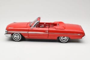 Ford Galaxie 500 Kabriolet Červený Sun Star 1:18 1420 Kov – obrázek 4 z 8