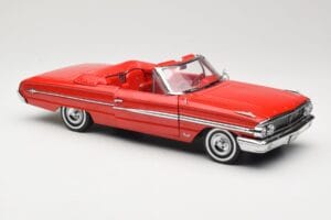 Ford Galaxie 500 Kabriolet Červený Sun Star 1:18 1420 Kov – obrázek 6 z 8