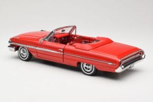 Ford Galaxie 500 Kabriolet Červený Sun Star 1:18 1420 Kov – obrázek 7 z 8