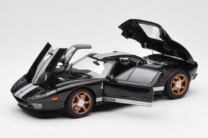Ford GT Černý S Bílými Pruhy AUTOart 1:18 73023 Kov – obrázek 2 z 8