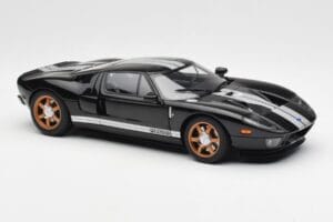 Ford GT Černý S Bílými Pruhy AUTOart 1:18 73023 Kov – obrázek 6 z 8