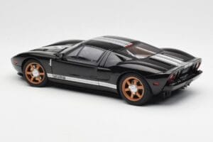 Ford GT Černý S Bílými Pruhy AUTOart 1:18 73023 Kov – obrázek 7 z 8