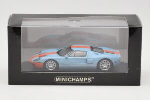 Ford GT Gulf Minichamps 1:43 400084202 Kov – obrázek 4 z 4