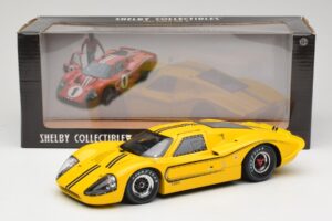 Ford GT40 Mk IV Žlutý 1967 Shelby Collectibles 1:18 31414S Kov – obrázek 8 z 8