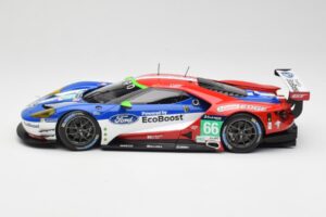 Ford GT GTE Chip Ganassi UK #66 O. Pla / S. Mucke / B. Johnson 24 Hours of Le Mans 2016 Minichamps 1:18 155168666 Kov – obrázek 3 z 6