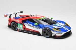 Ford GT GTE Chip Ganassi UK #66 O. Pla / S. Mucke / B. Johnson 24 Hours of Le Mans 2016 Minichamps 1:18 155168666 Kov – obrázek 4 z 6