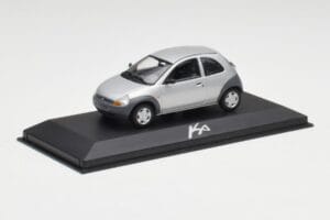 Ford Ka Mk1 Stříbrně Šedý Minichamps 1:43 130248 Kov – obrázek 2 z 4