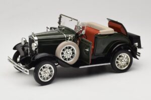 Ford Model A Tmavě Zelený Motor City 1:18 20003 Kov – obrázek 2 z 8