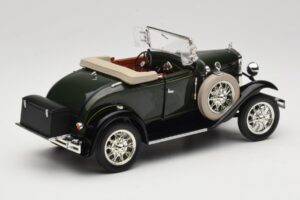 Ford Model A Tmavě Zelený Motor City 1:18 20003 Kov – obrázek 3 z 8