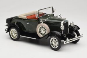 Ford Model A Tmavě Zelený Motor City 1:18 20003 Kov – obrázek 6 z 8