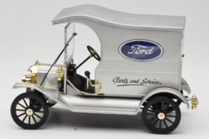 Ford Model T Delivery Truck Stříbrný Eagle Collectibles 1:18 430600 Kov – obrázek 3 z 6
