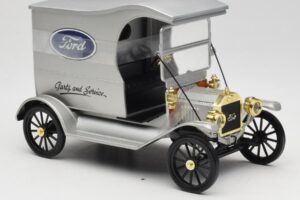 Ford Model T Delivery Truck Stříbrný Eagle Collectibles 1:18 430600 Kov – obrázek 4 z 6