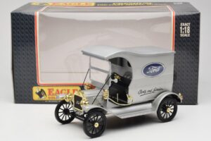 Ford Model T Delivery Truck Stříbrný Eagle Collectibles 1:18 430600 Kov – obrázek 6 z 6