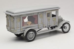 Ford Model T Zdobený Řezaný Pohřební Vůz Precision Miniatures 1:18 PMSC-07G Kov – obrázek 3 z 8