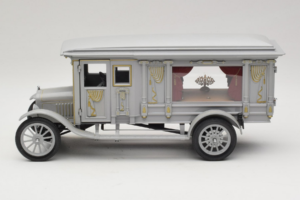 Ford Model T Zdobený Řezaný Pohřební Vůz Precision Miniatures 1:18 PMSC-07G Kov – obrázek 4 z 8