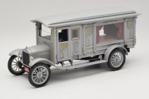 Ford Model T Zdobený Řezaný Pohřební Vůz Precision Miniatures 1:18 PMSC-07G Kov