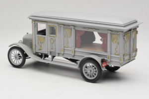 Ford Model T Zdobený Řezaný Pohřební Vůz Precision Miniatures 1:18 PMSC-07G Kov – obrázek 7 z 8
