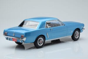 Ford Mustang Coupe Tyrkysový Norev 1:18 182800 Kov – obrázek 2 z 6