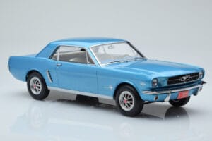 Ford Mustang Coupe Tyrkysový Norev 1:18 182800 Kov – obrázek 4 z 6