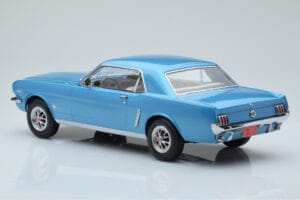 Ford Mustang Coupe Tyrkysový Norev 1:18 182800 Kov – obrázek 5 z 6