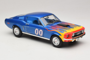 Ford Mustang Cooter's Car Dukes of Hazzard Tomy 1:18 21957P Kov – obrázek 4 z 6