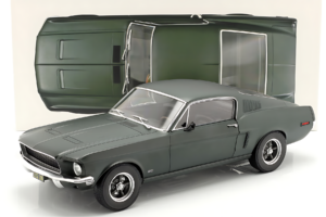 Ford Mustang Fastback Satin Green Metallic Norev 1:12 122702 Kov – obrázek 5 z 5