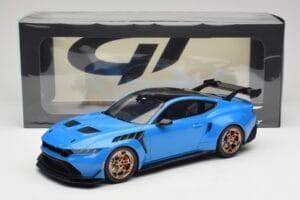 Ford Mustang GTD Antimatter Blue Metallic GT Spirit 1:18 GT473 Pryskyřice – obrázek 6 z 6