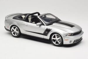 Ford Mustang S197 Roush 427R Kabriolet Stříbrný Maisto 1:18 31669 Kov – obrázek 6 z 8
