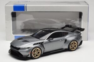 Ford Mustang S650 GTD Metallic Grey IXO 1:18 MCG18576 Kov – obrázek 6 z 6